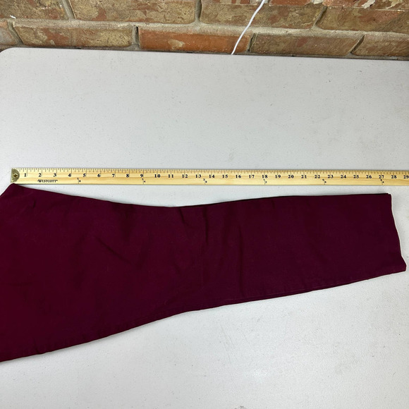 Gap Women's Tall Skinny Ankle Burgundy Pants - Size 12 Tall - Picture 12 of 12